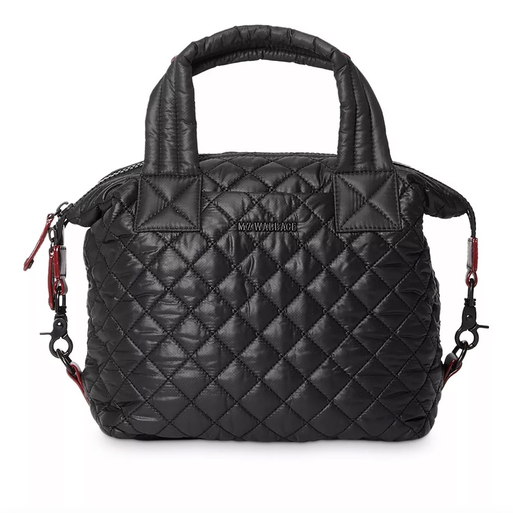 MZ Wallace Sutton small deluxe crossbody in black
